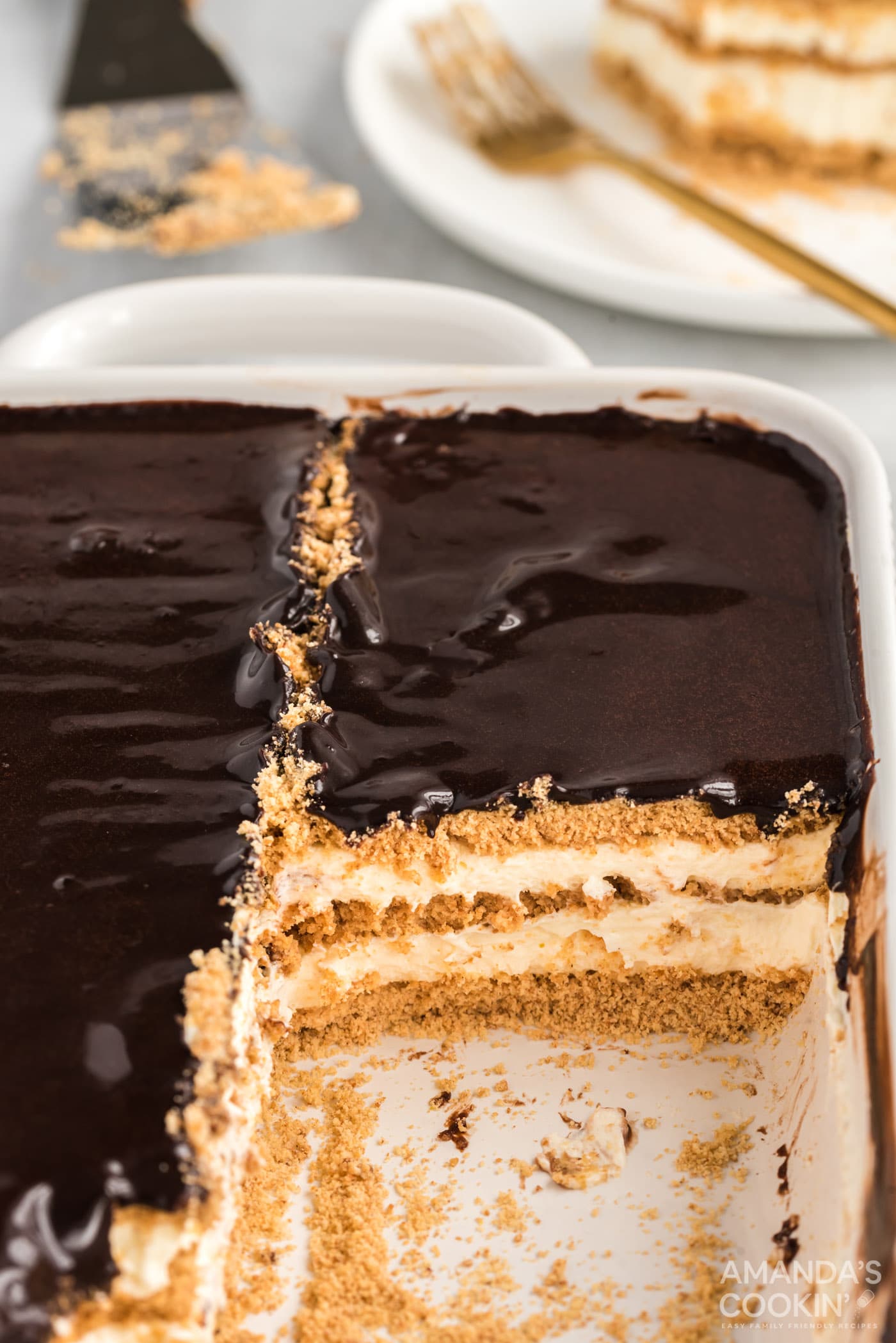 Chocolate Eclair Cake the easiest no bake dessert you’ll ever make