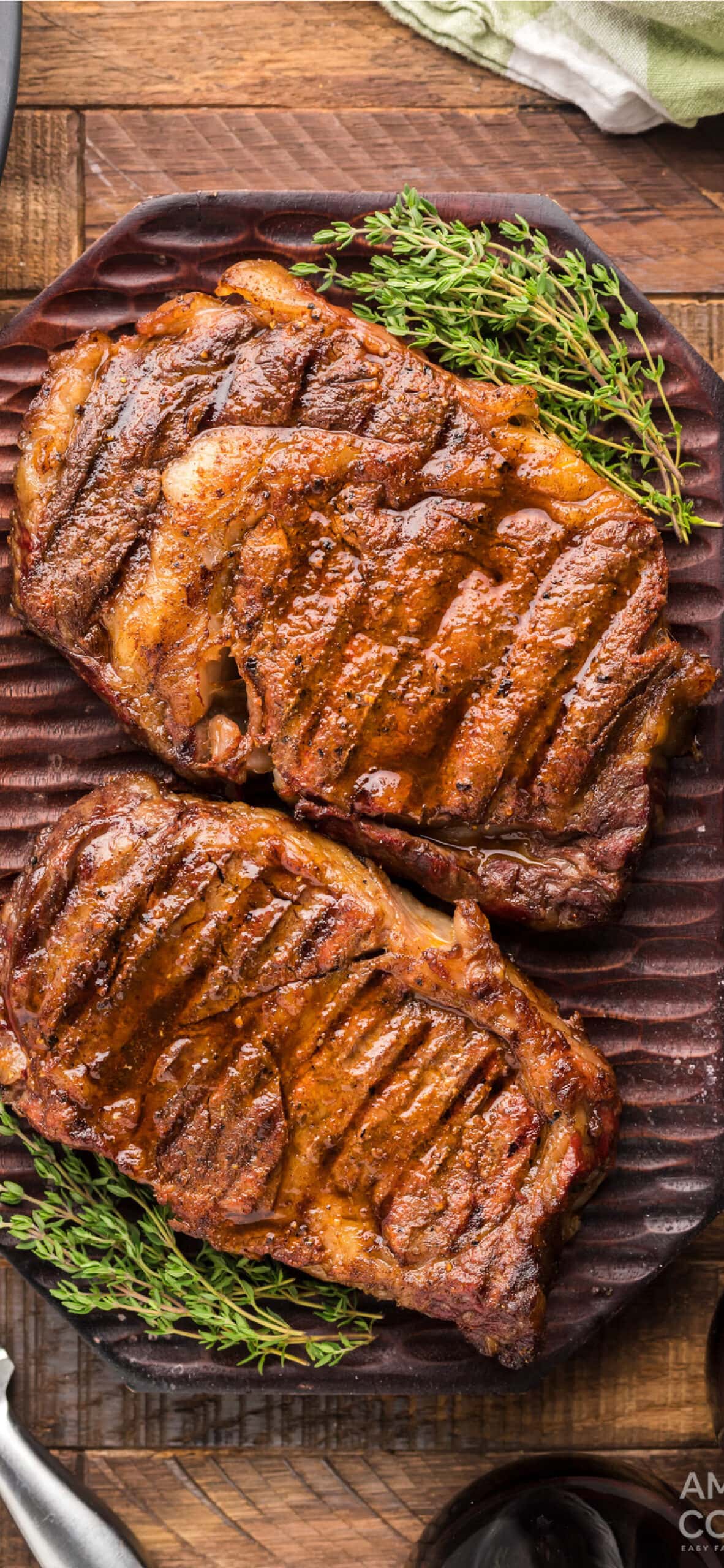 Smoked Ribeye Steak Amanda's Cookin' Beef