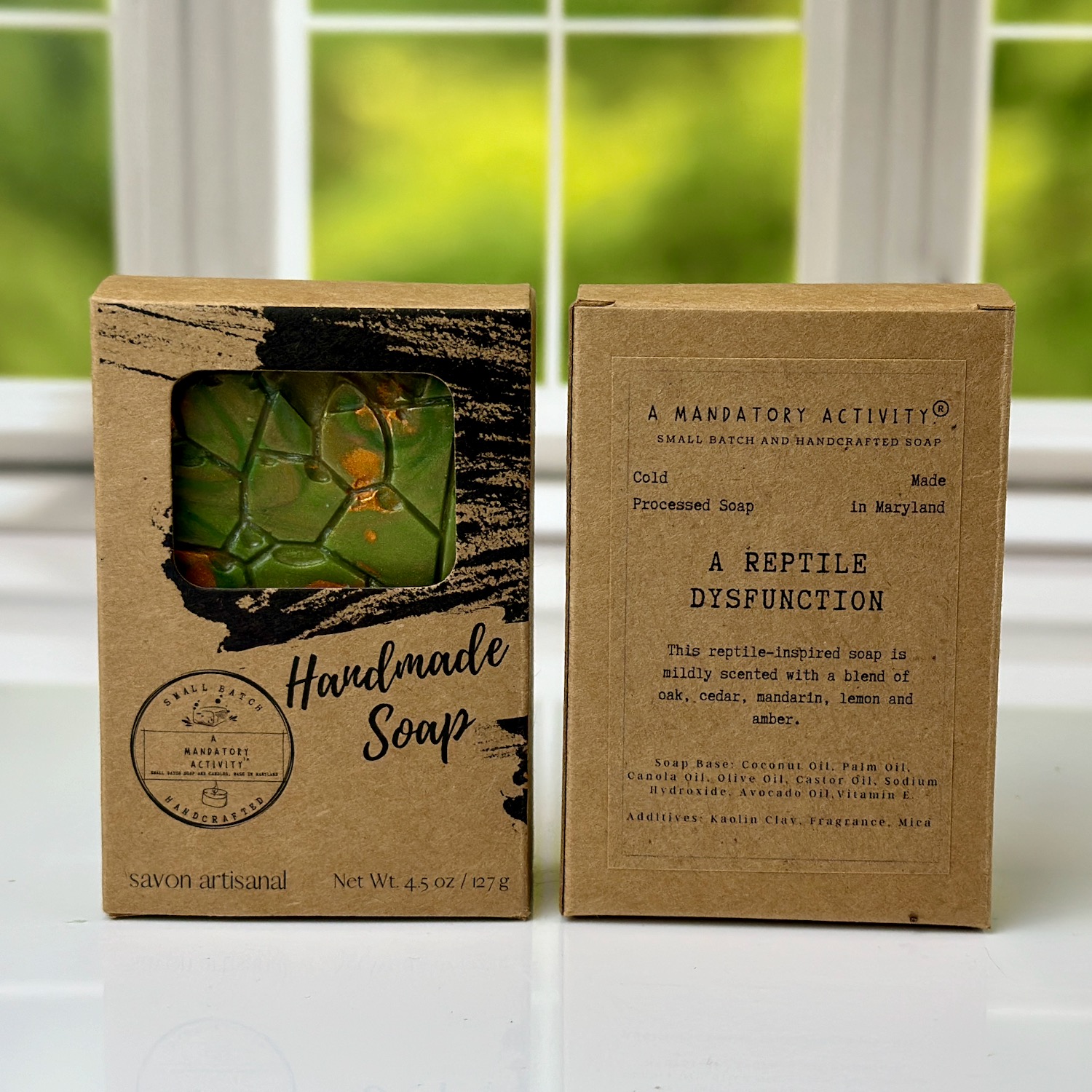 A Reptile Dysfunction Soap A Mandatory Activity Soaps & Candles