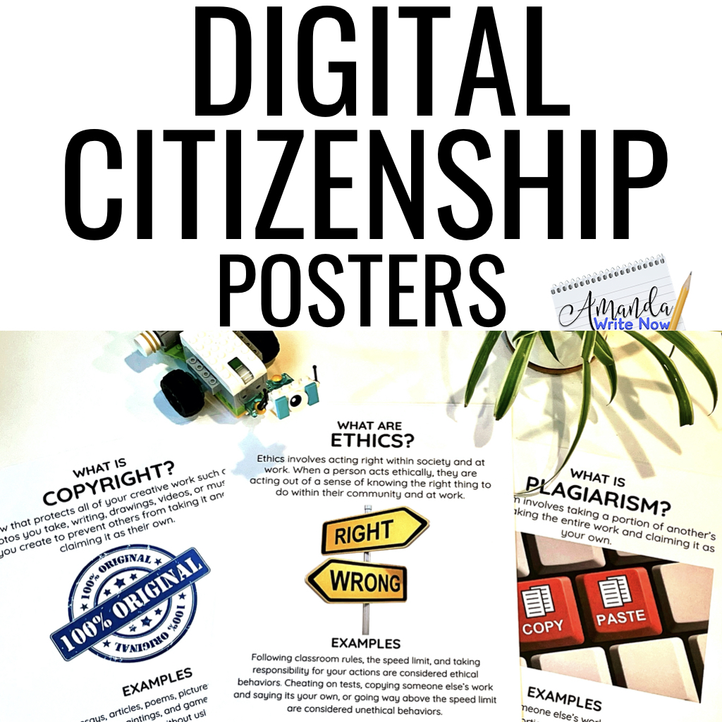 Digital Citizenship Posters Amanda Write Now
