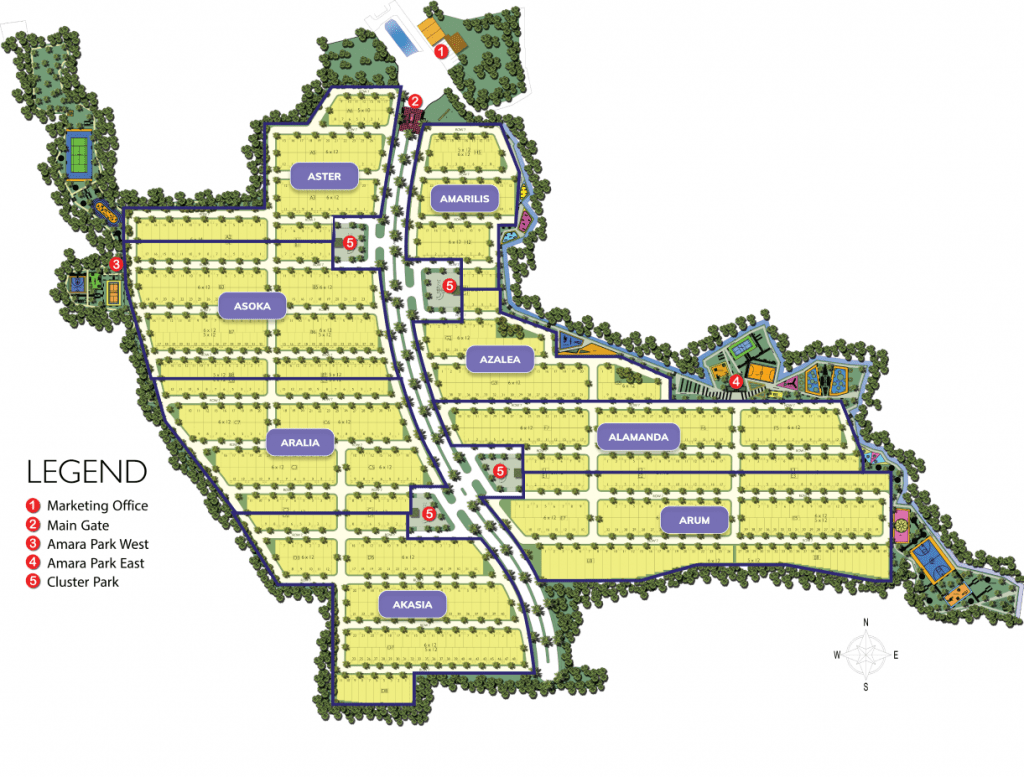 Amara Village Parung Panjang by BSA LAND Marketing Gallery Office