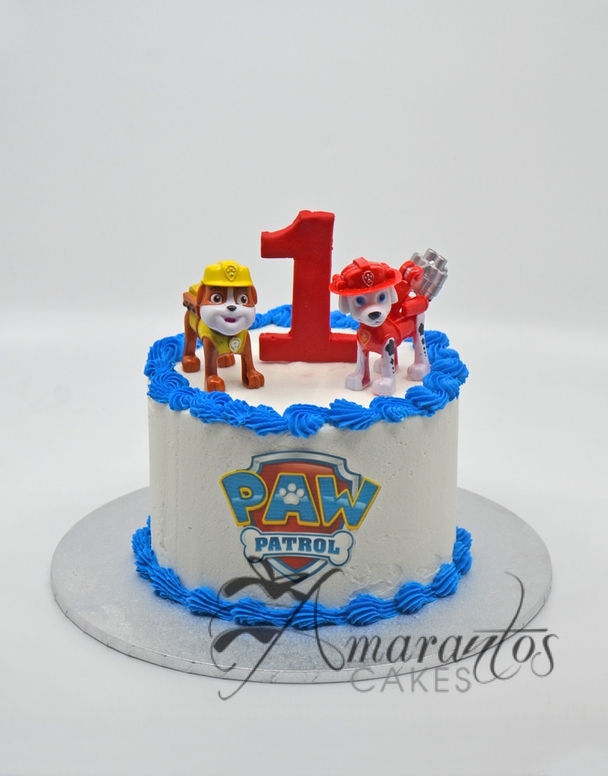Best Small Paw Patrol Cake Melbourne Amarantos Cakes AA05