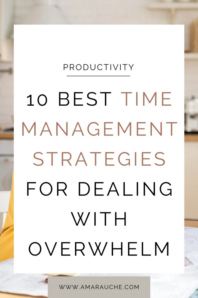 Time Management Strategies For The Overwhelmed Mom