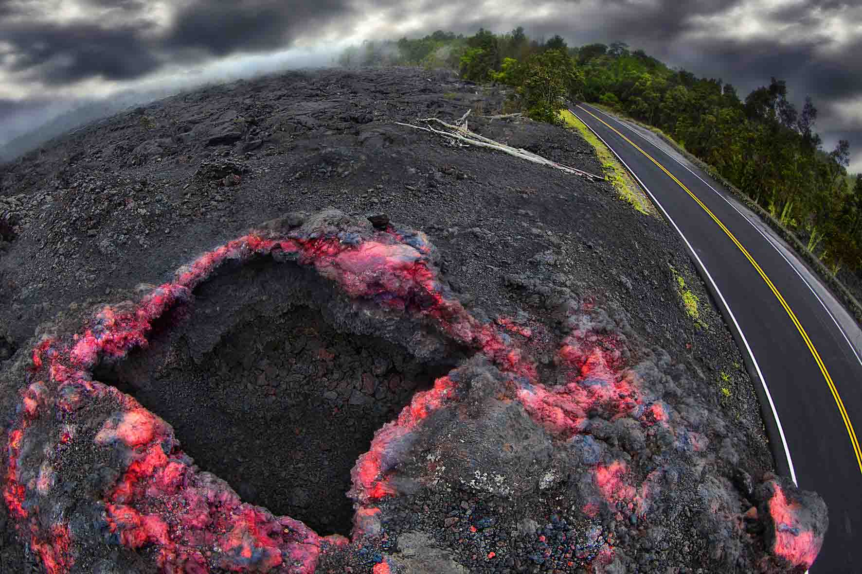 Volcanic land mass at Kalani (Big Island of Hawaii) Amardeep Photography