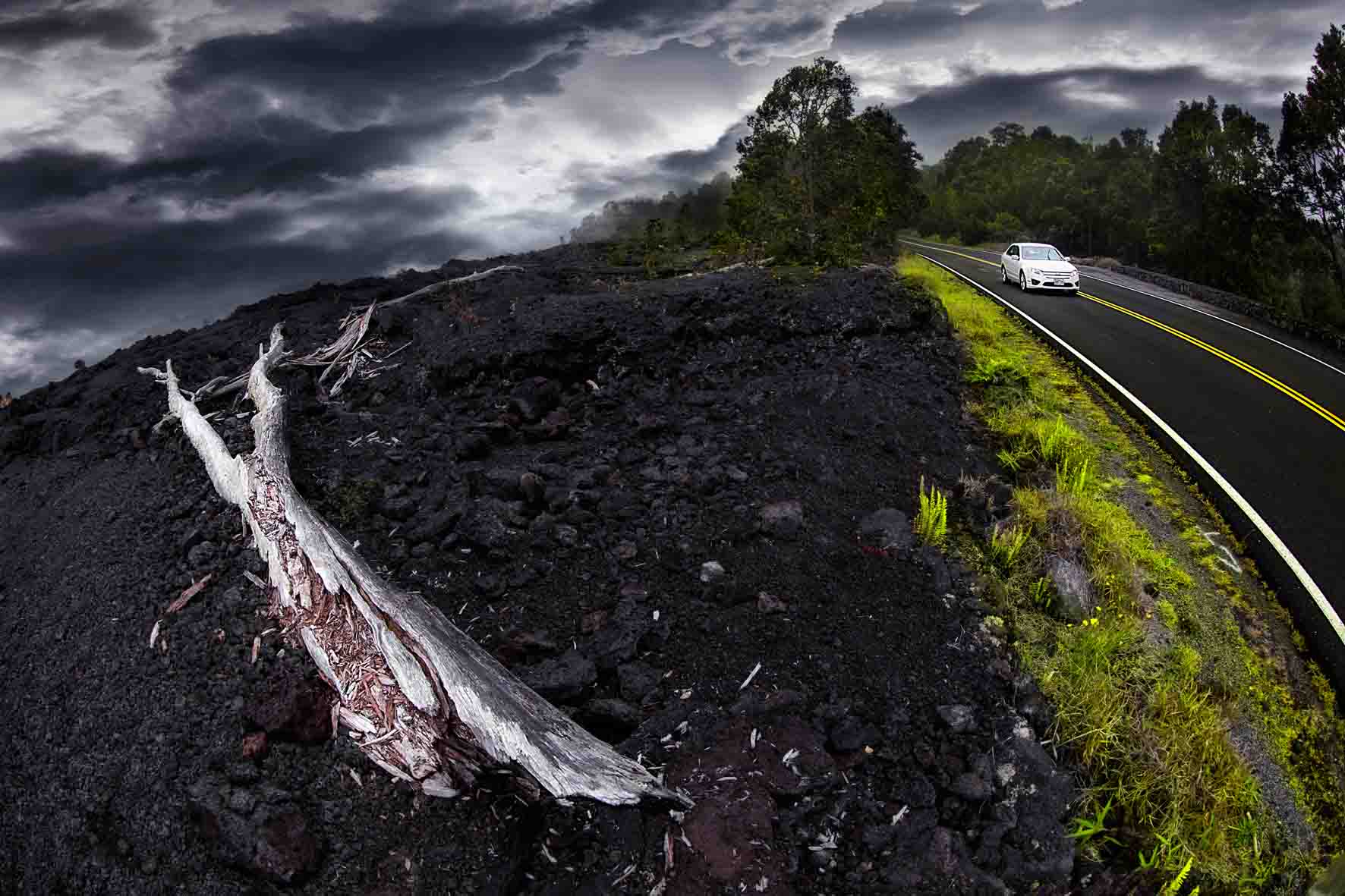 Volcanic land mass at Kalani (Big Island of Hawaii) Amardeep Photography