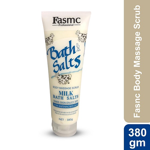 Fasmc Bath Salts With Rose Body Massage Scrub 380g Buy Online at Best
