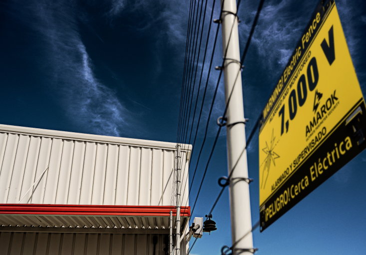 Electric Guard Dog™ Fence AMAROK Perimeter Security