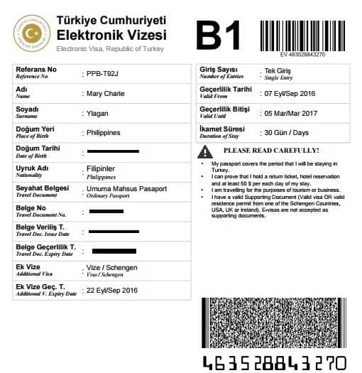 Turkey Tourist Visa Guide VisaFree, Evisa, Cost, Fees, Requirements
