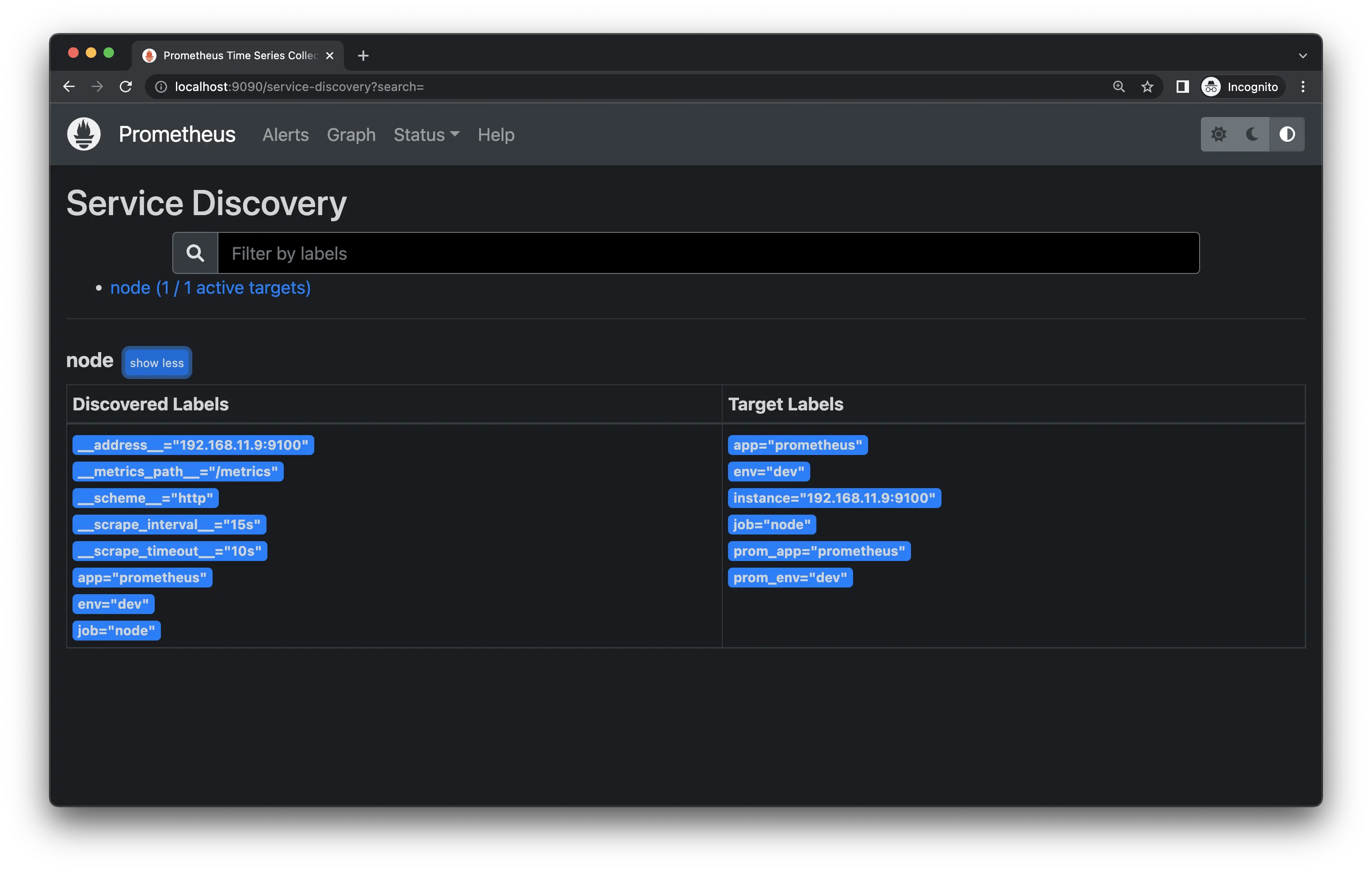 【Prometheus】リラベルを試してみる