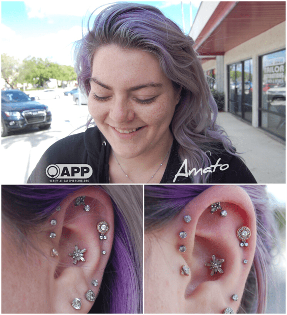 Tragus Amato Fine Jewelry & Body Piercing
