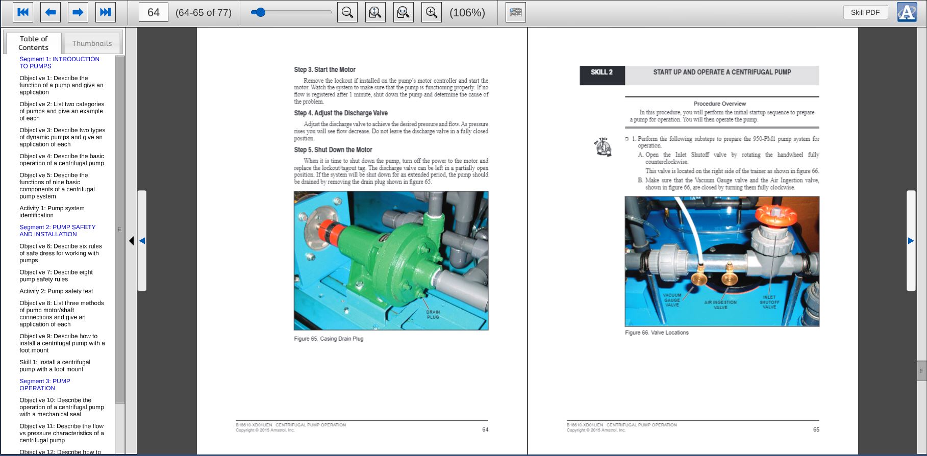 Centrifugal Pump Training Operation, Installation, Maintenance