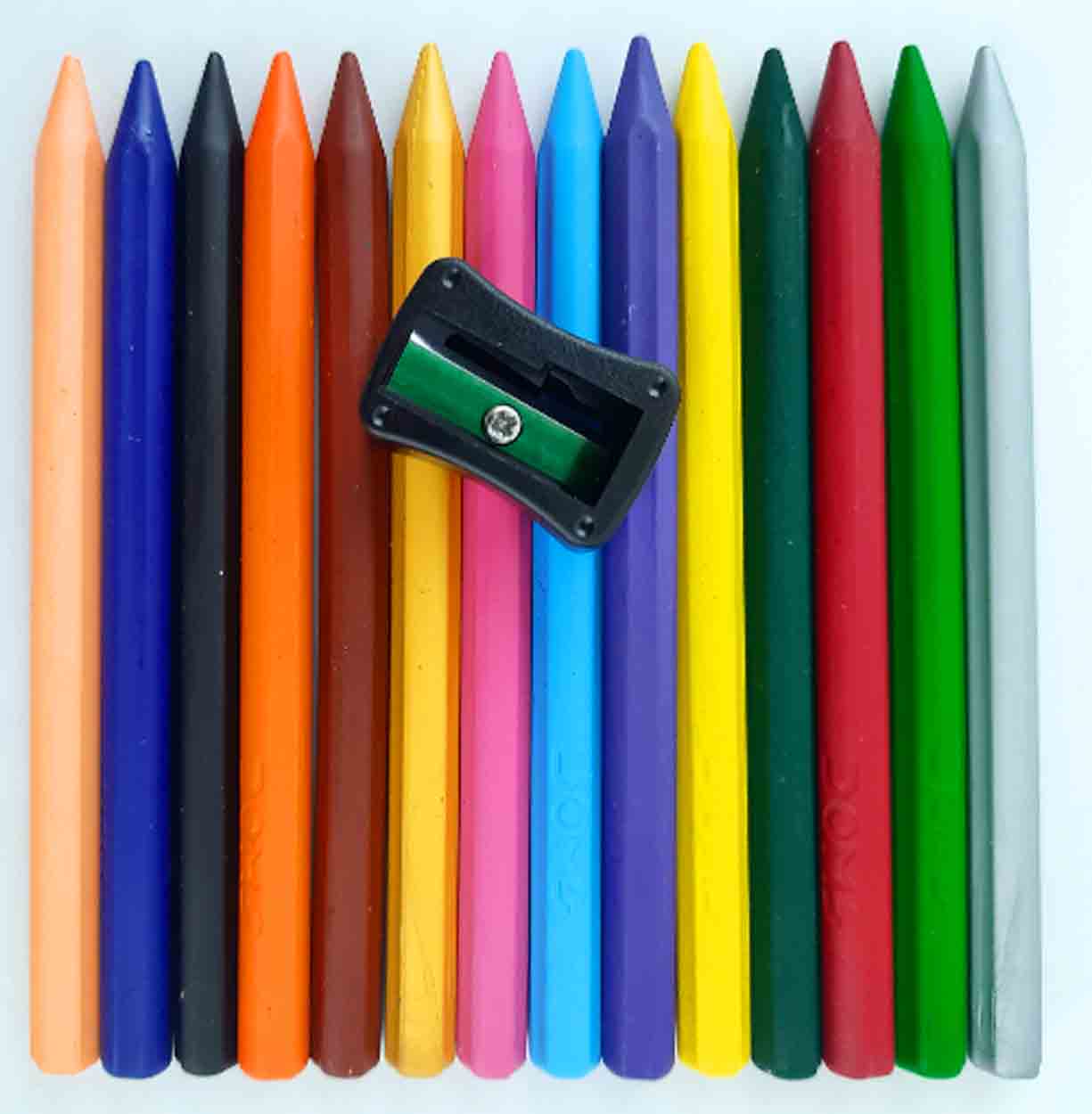 Plastic crayons Doms super smooth brilliant colors 1 shop at home AMAYAY