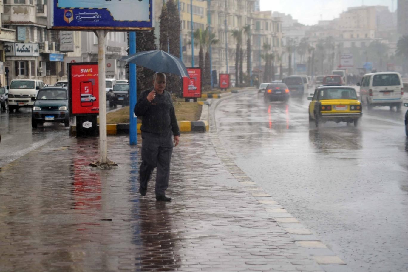 Egypt's Meteorological Authority reveals rainfall schedule from