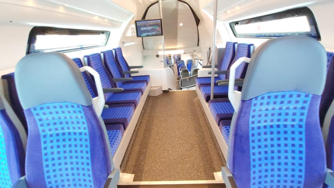 Photos Egypt receives first train to operate on highspeed electric