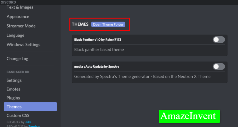 How To Install BetterDiscord Theme? AmazeInvent