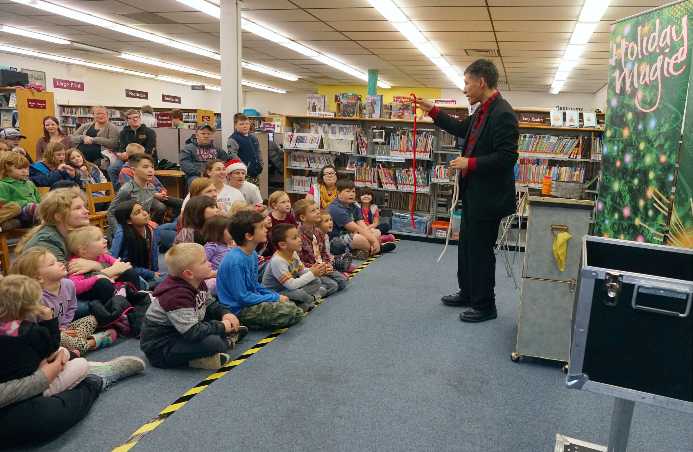 Winlock Library Holiday Magic (2) Washington Magicians
