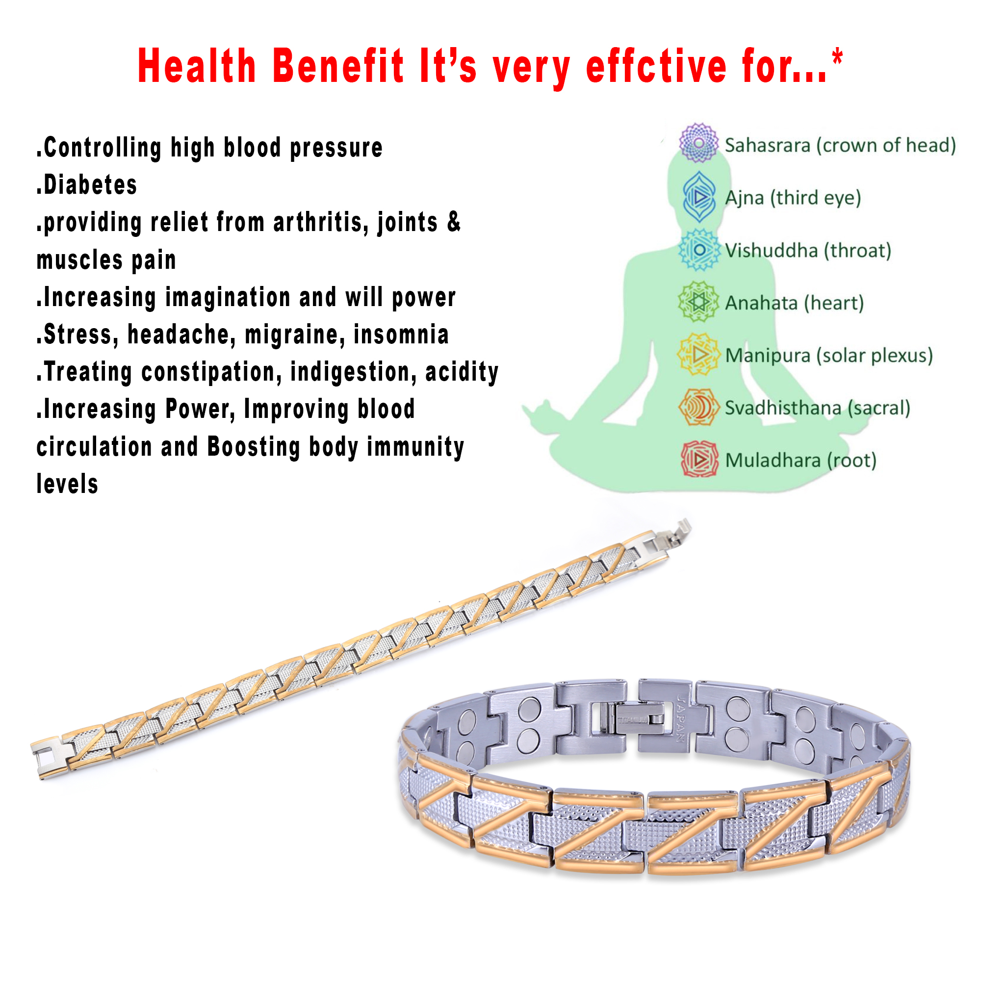 Bio Titanium Health Bracelet Amazheal