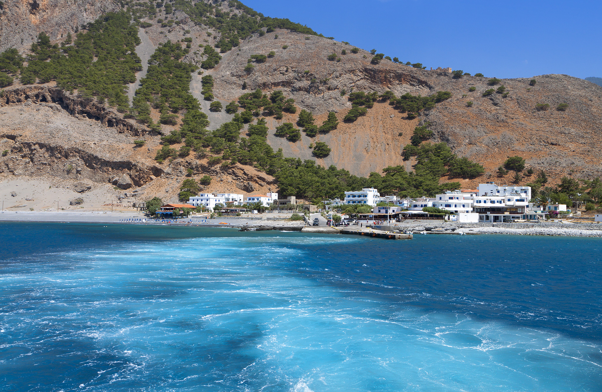 Agia Roumeli Crete island