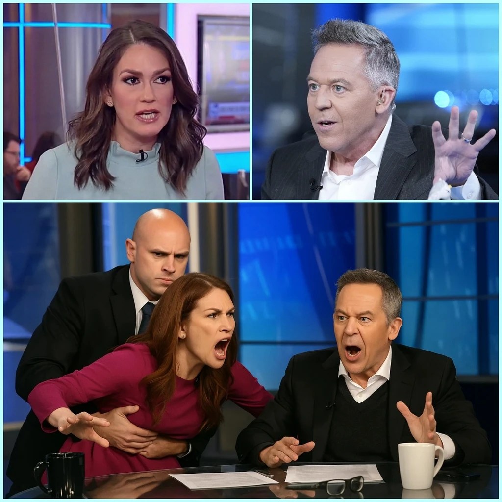 THE LIVE MIC DISASTER Jessica Tarlov and Greg Gutfeld’s Bitter Feud