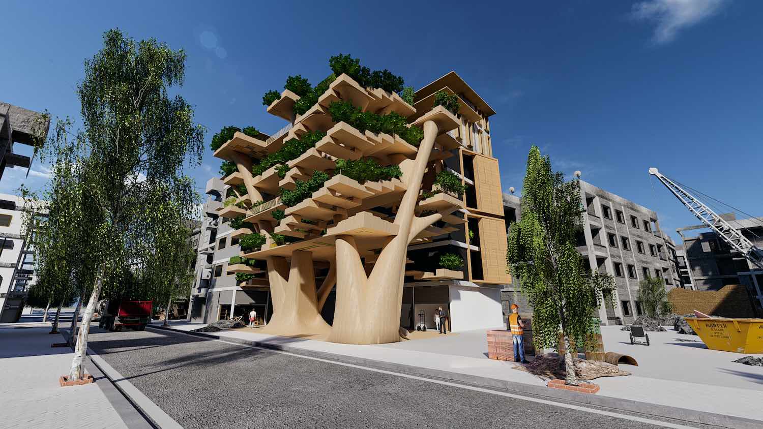 ReCoding Smart Building in Damascus, SyVisualization