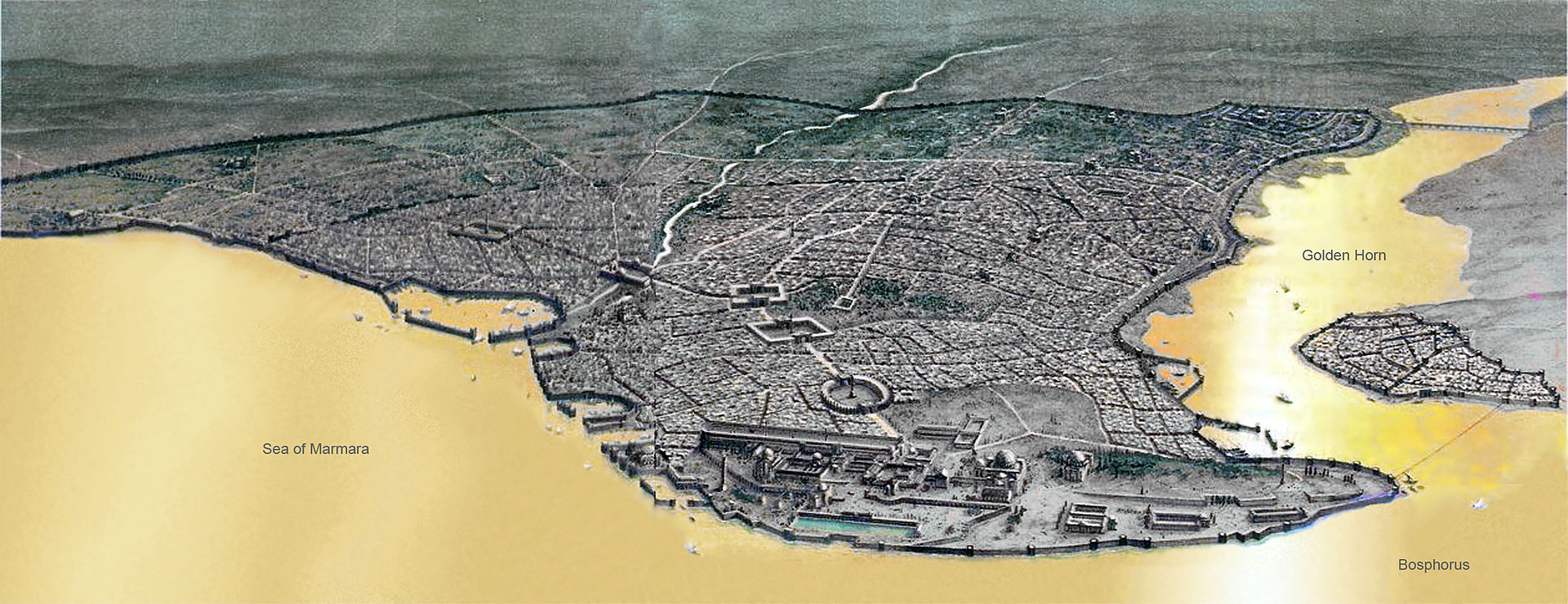 Constantinople Becomes the Capital - Amazing Bible Timeline with World