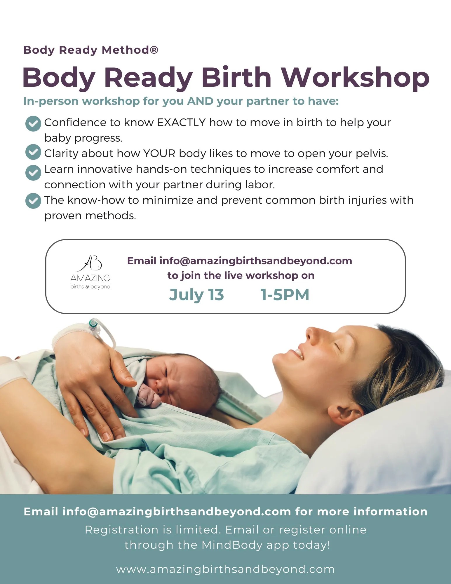 Body Ready Method Amazing Births and Beyond