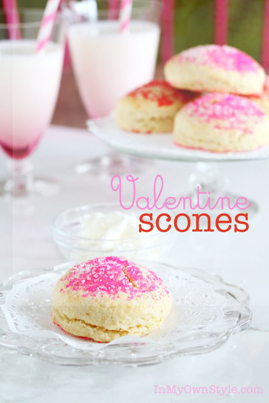 Valentine Scones Recipe