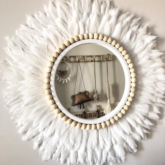 Feather Mirror