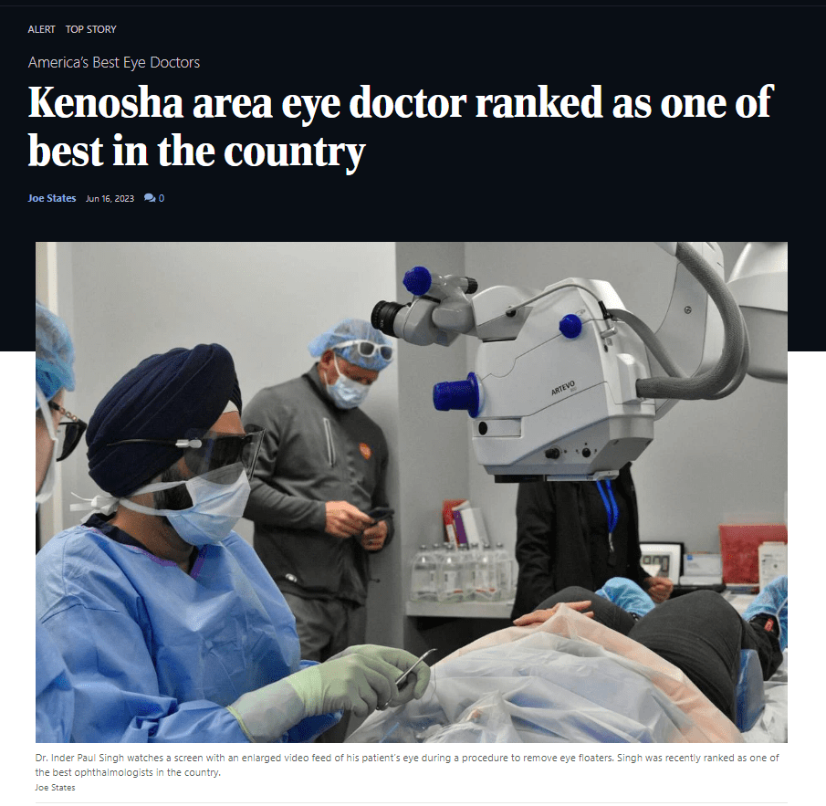 Newsweek names Dr. I. Paul Singh as One of America’s Best