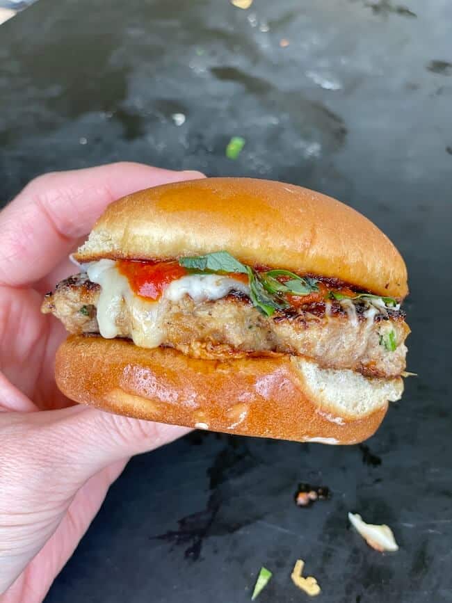 The Flat Top King Crushes It With Smashed Meatball Sliders