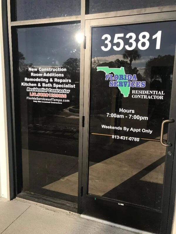 Custom Office Door Signs Tampa Address & Engraved Signs