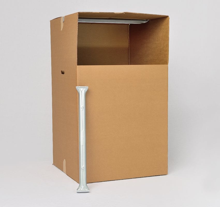 Our Small Wardrobe Box Makes Moving Your Closet Amazing!