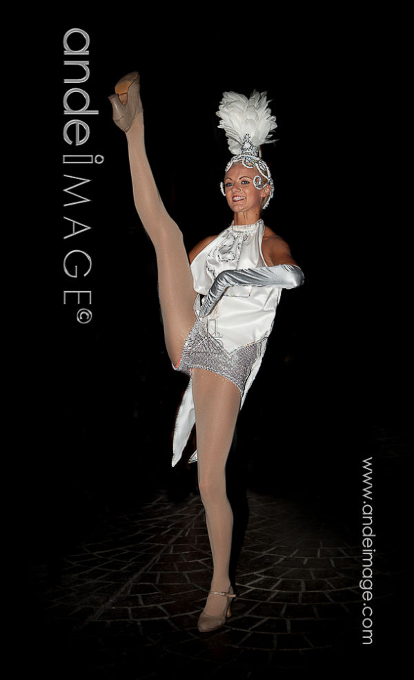 Dancing High Kick Laura Andeimage fashion photography