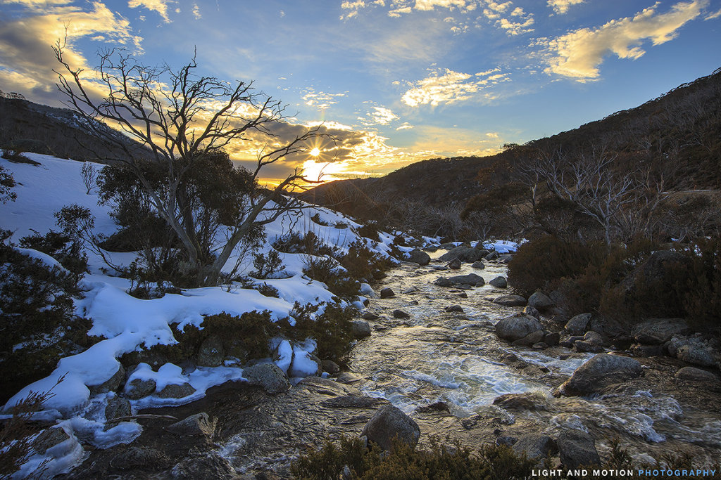 Thredbo River No.1 Light and Motion Photography