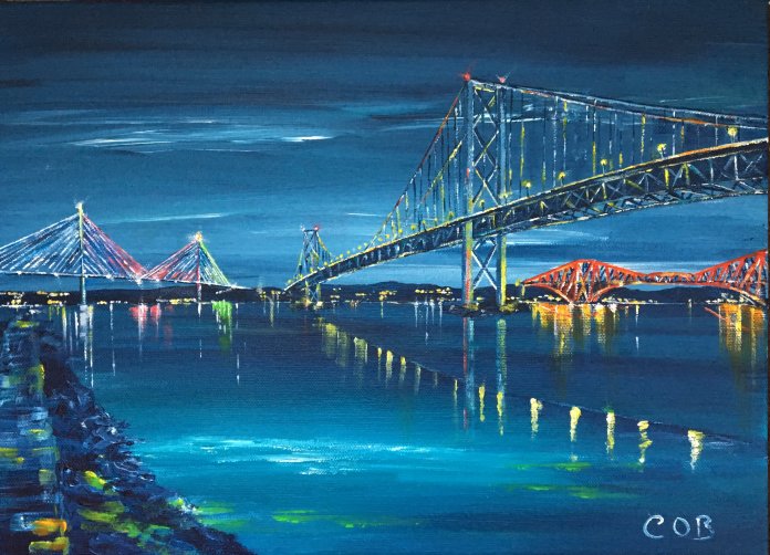 Three Forth Bridges Colm O'Brien Art