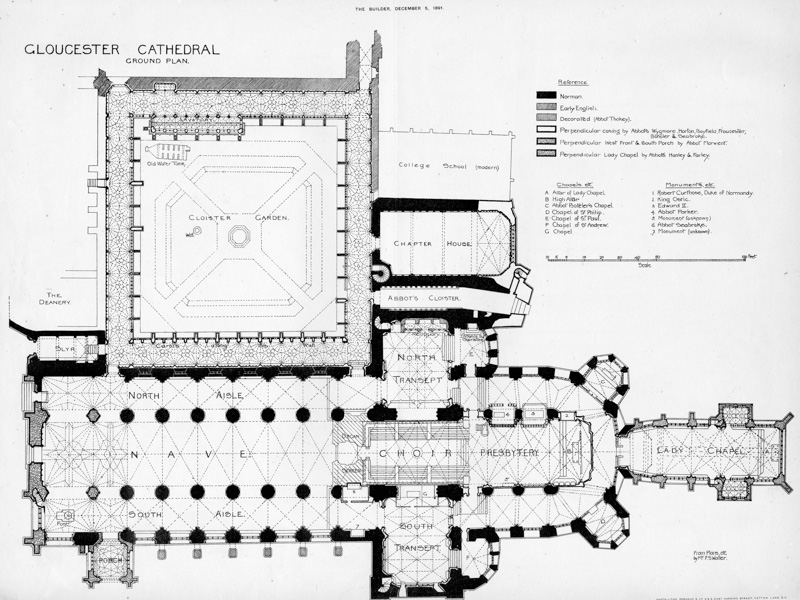 Gloucester Cathedral Floor Plan floorplans.click