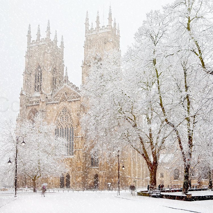 5330 York Minster in Snow John Potter Photography