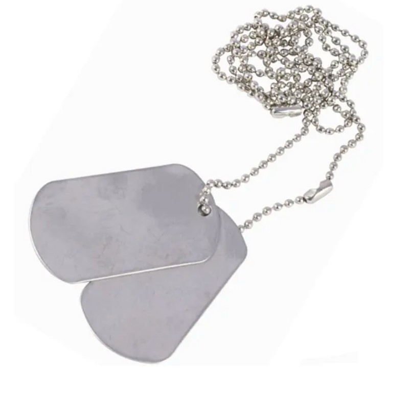 Dog Tags Silver Amazonas Outdoor