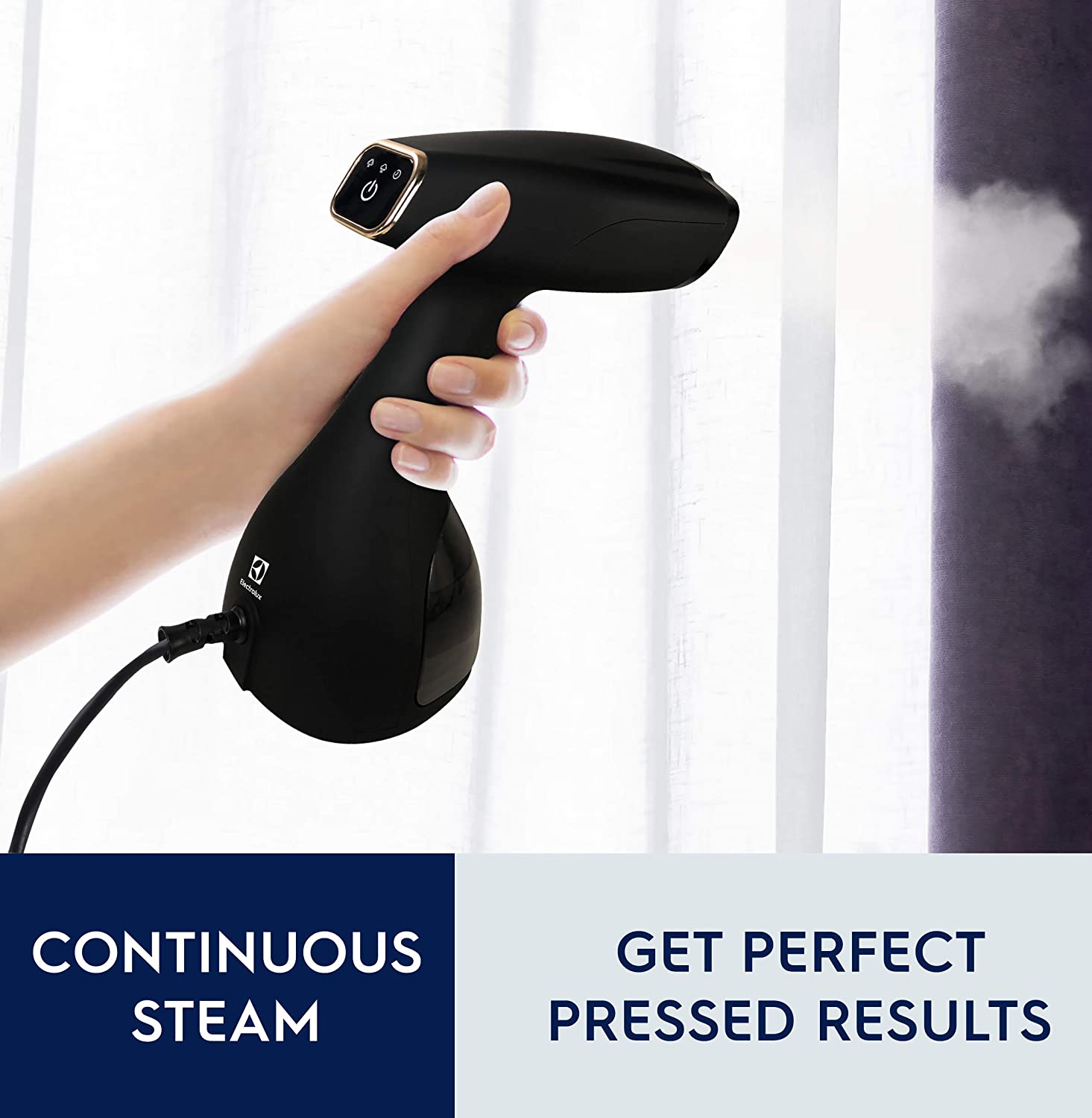 Electrolux Portable Handheld Garment and Fabric Steamer and Surface