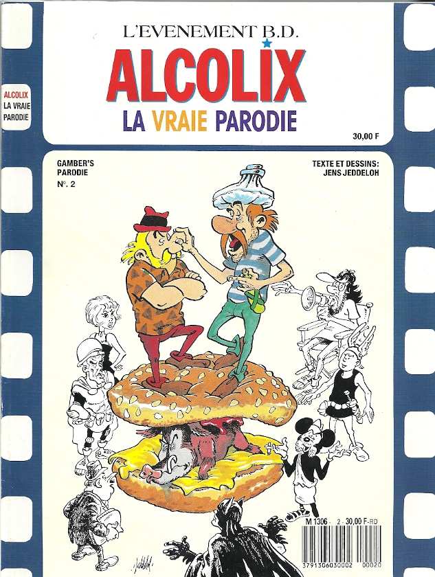 Alcolix La vraie parodie par Jens Jeddeloh Amazonie BD Librairie BD à