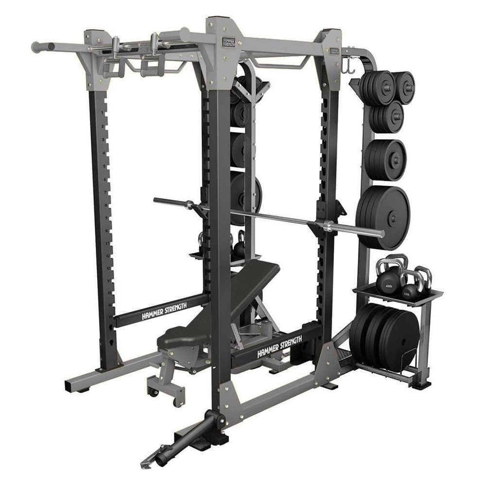 Hammer Strength HD Elite Power Rack, Long Base Amazon Leisure