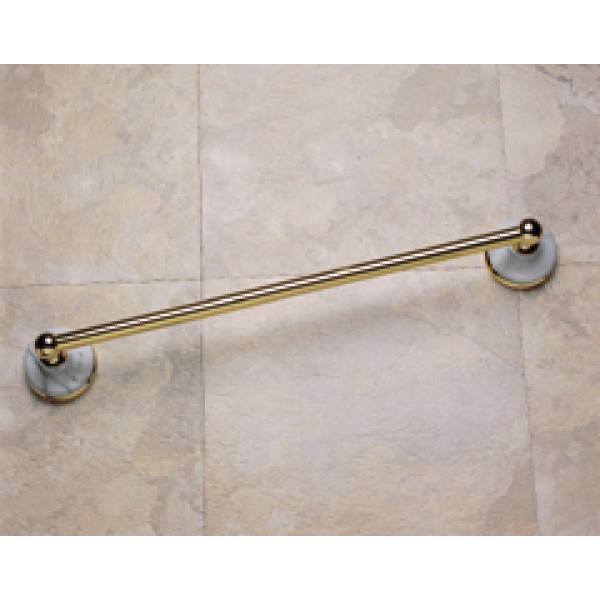 Gray Marble 30" Towel Bar