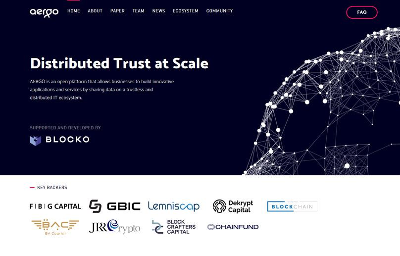 AERGO secures 30 million from top investors to build