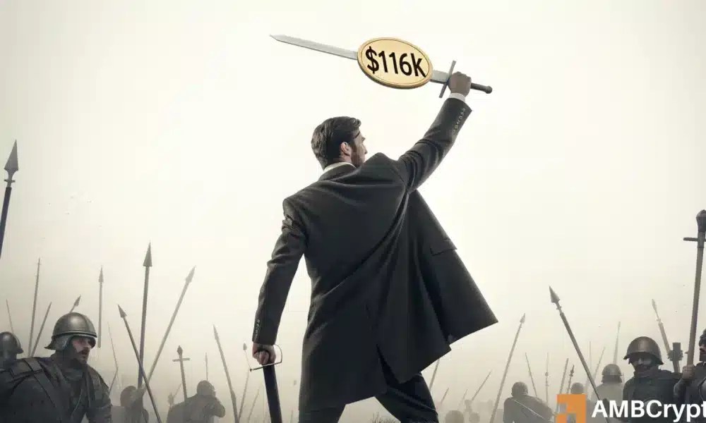 Bitcoin traders, watch out! 534K holders to break even at THIS level