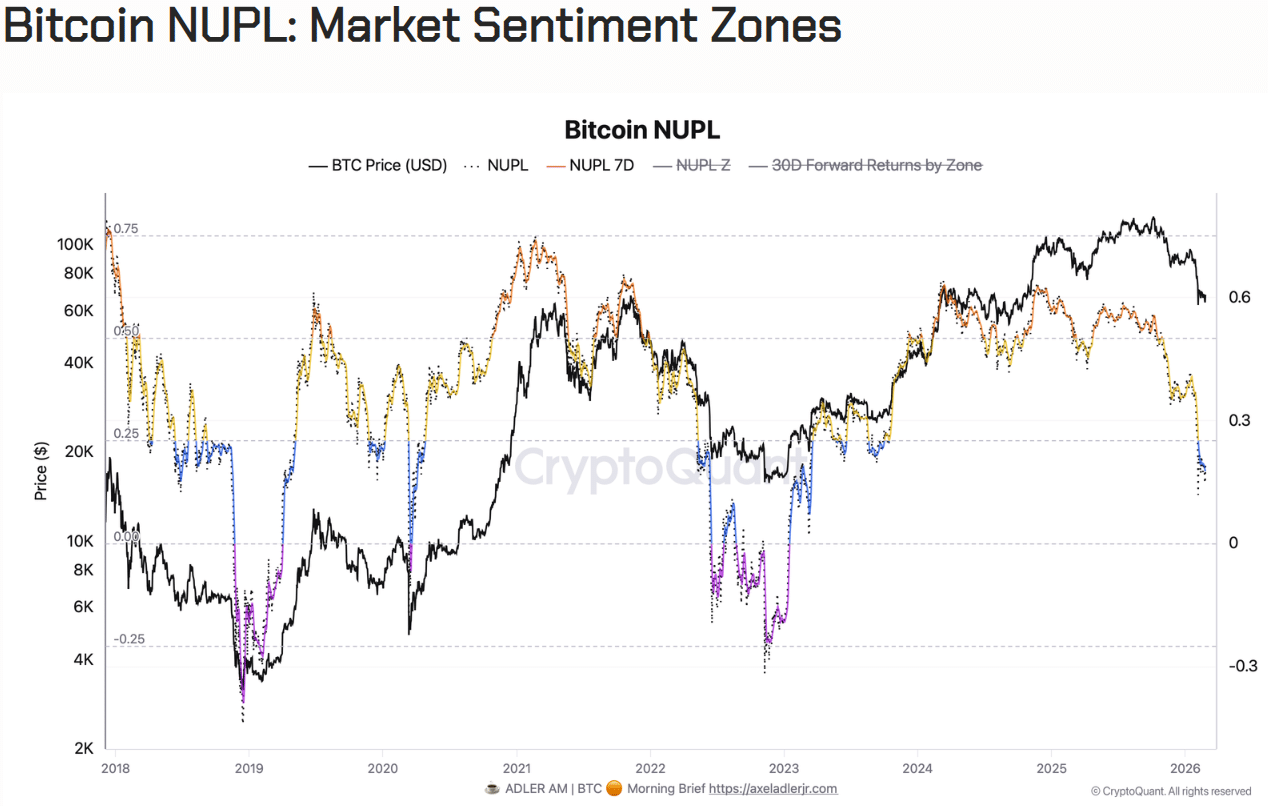 Bitcoin NUPL