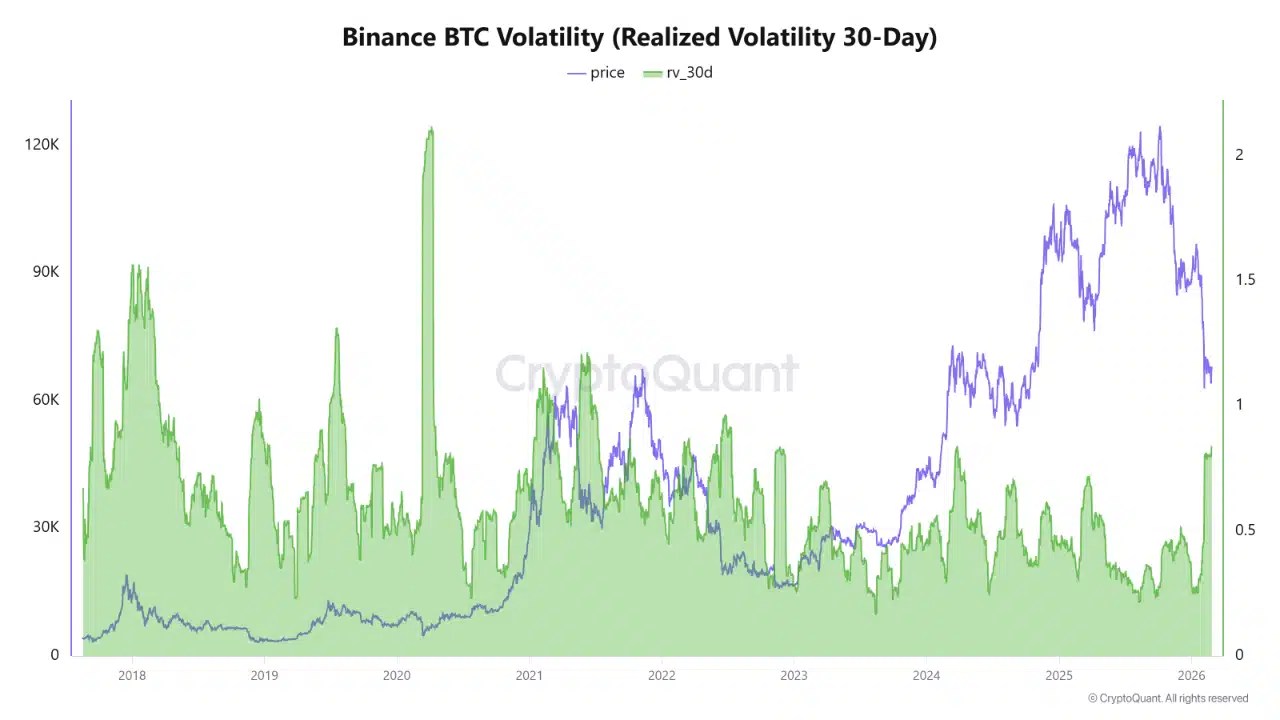 Bitcoin Realized Volatility