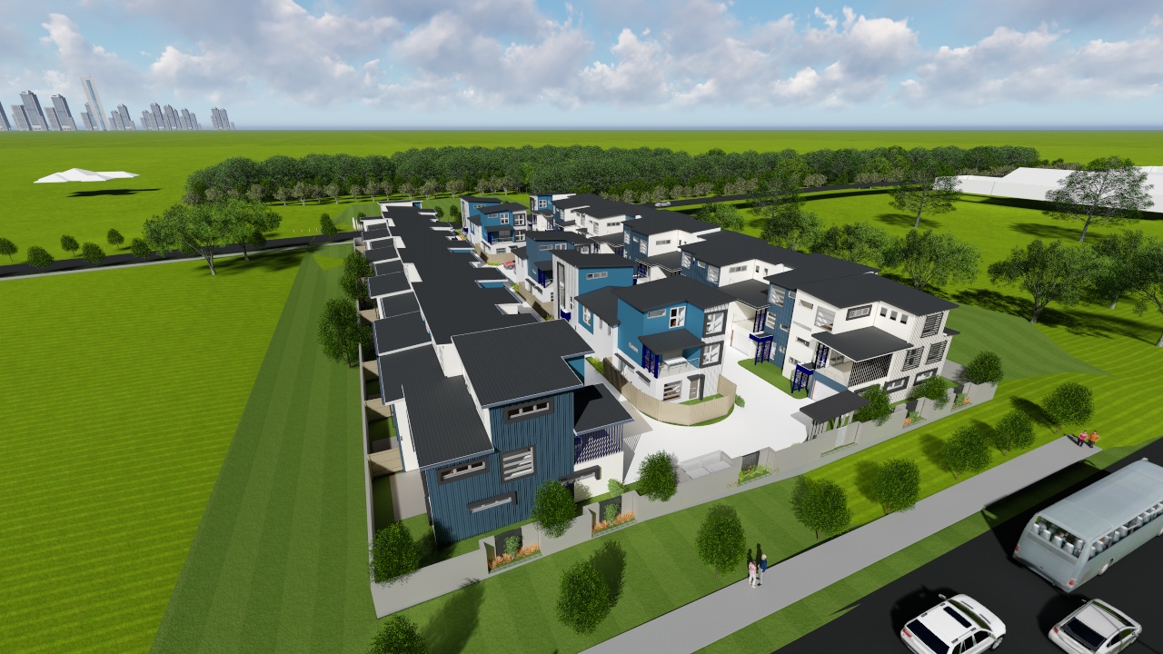 Modern Townhouses at 50 Broadwater Avenue AMBD André Melville