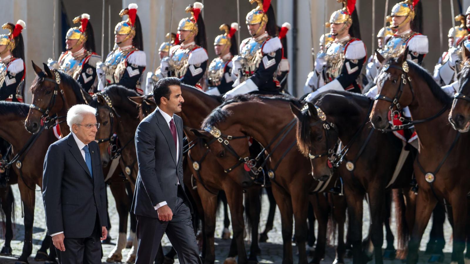 STATE VISIT OF HIS HIGHNESS THE EMIR TO ITALY Ambasciata d'Italia Doha