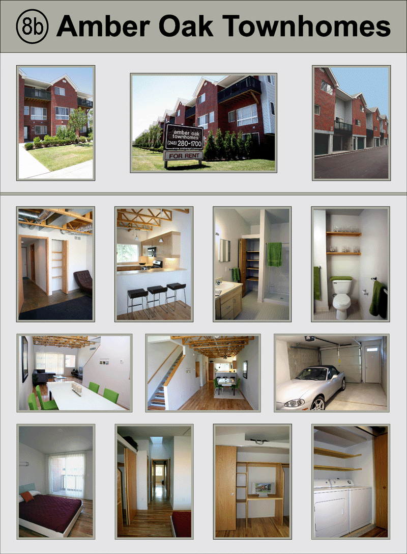 Amber Oak Townhomes Photo Board