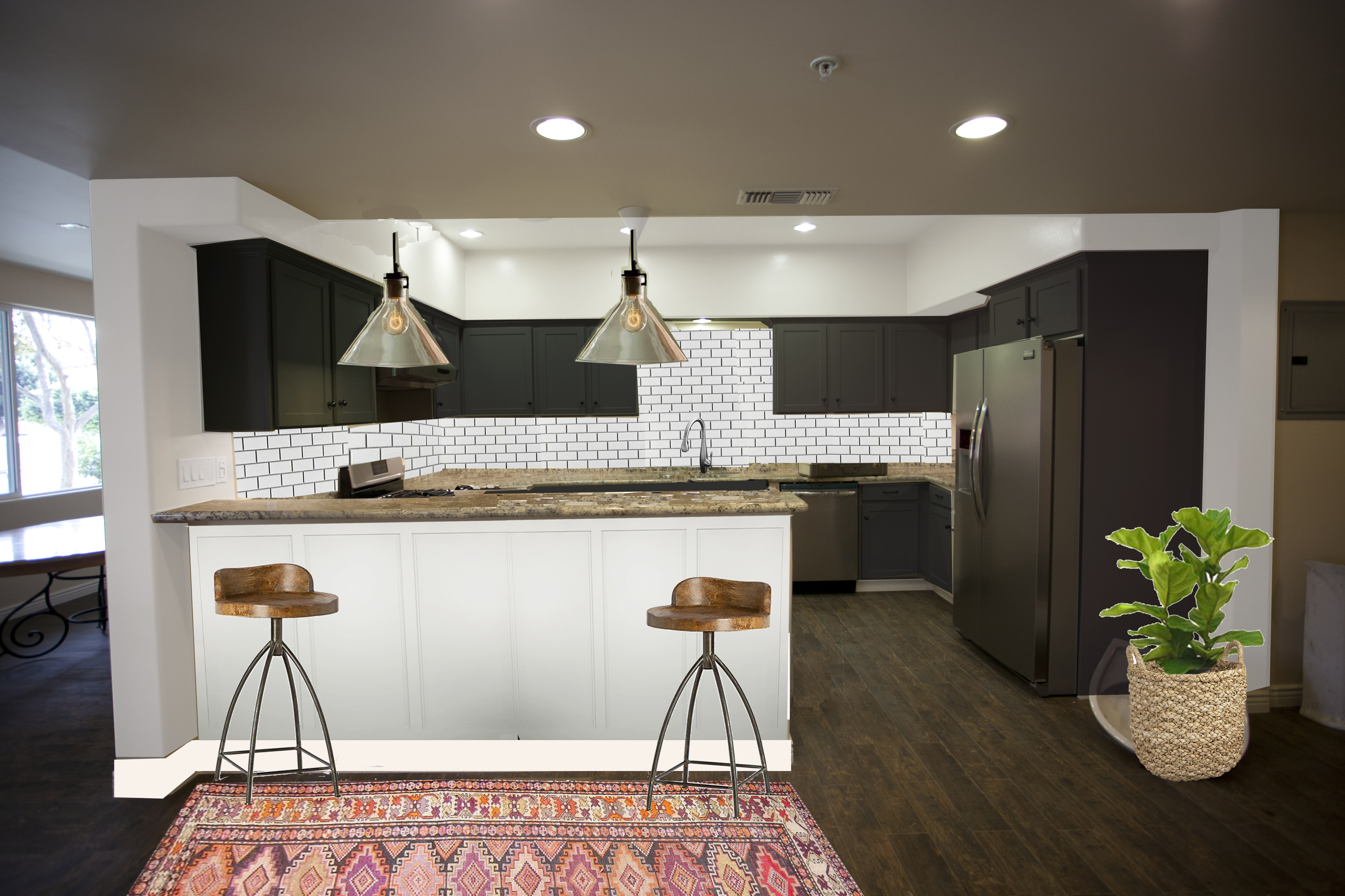 // Lombardi House Progress report // Amber Interiors